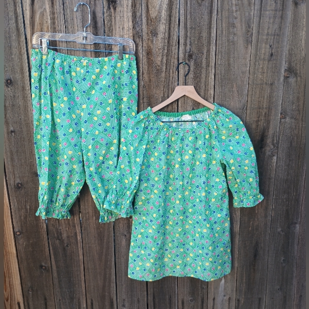 Vintage Bloomers Pajama Set
